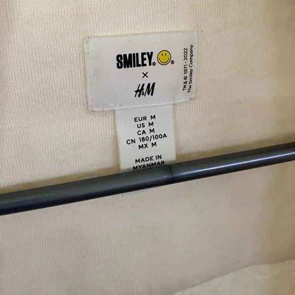 Smiley Terry Button Up - Picture 5 of 7